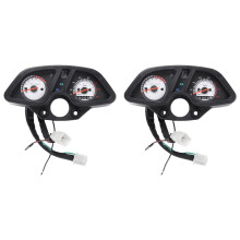2X Motorcycle Speedometer Gear Gauge Tachometer for Qm200Gy II QM200GY III GXT200 GXT 200 Kreidler DD125