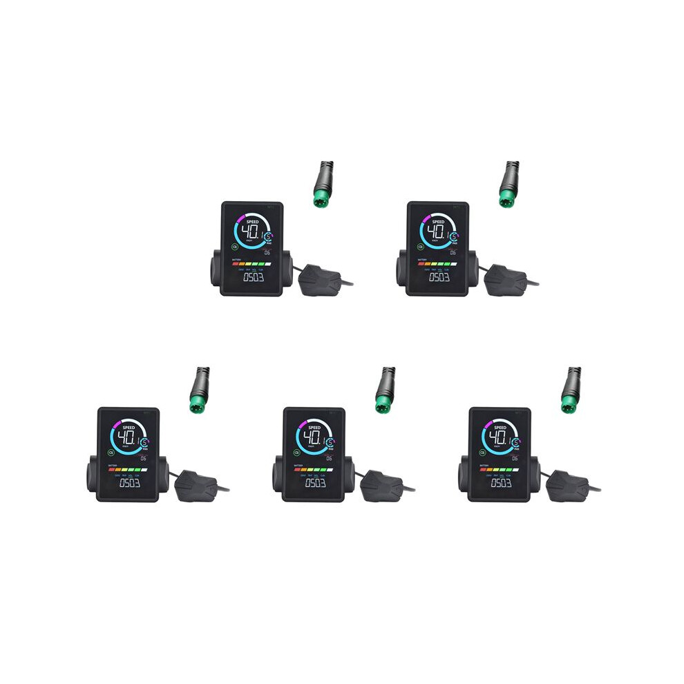 5X M7c-2 Electric Bike Lcd Display Meter 24V 36V 48V 60V E Scooter Lcd Panel With Usb Uart 5Pin 6032785460001