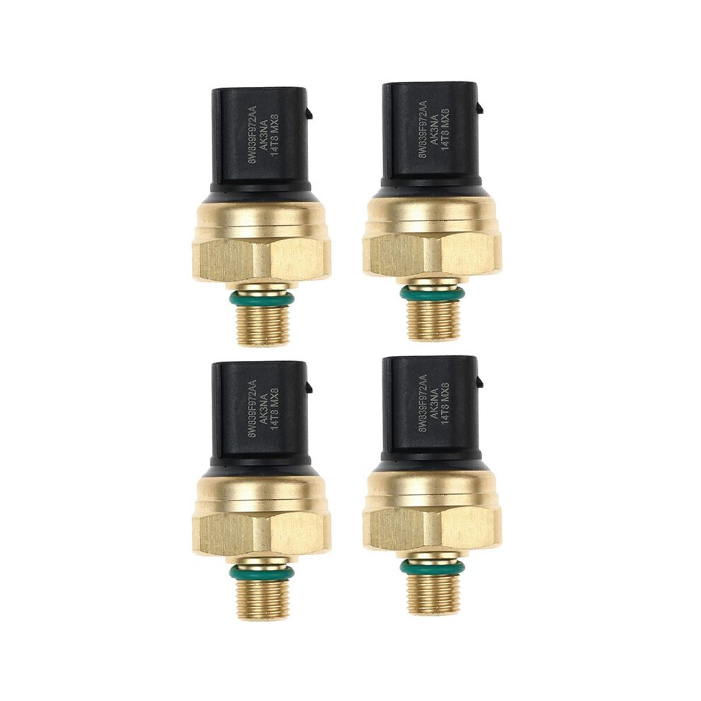 4X 8W839f972aa Oil Pressure Sensor Fuel Pressure Sensor Fuel Rail Pressure Sensor For 8W83-9F972-Aa 6032532976472
