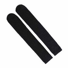 Mädchen Overknee-Socken 50 cm, gekämmte Baumwolle, weich, atmungsaktiv, langlebig, mit Krone-Stickerei