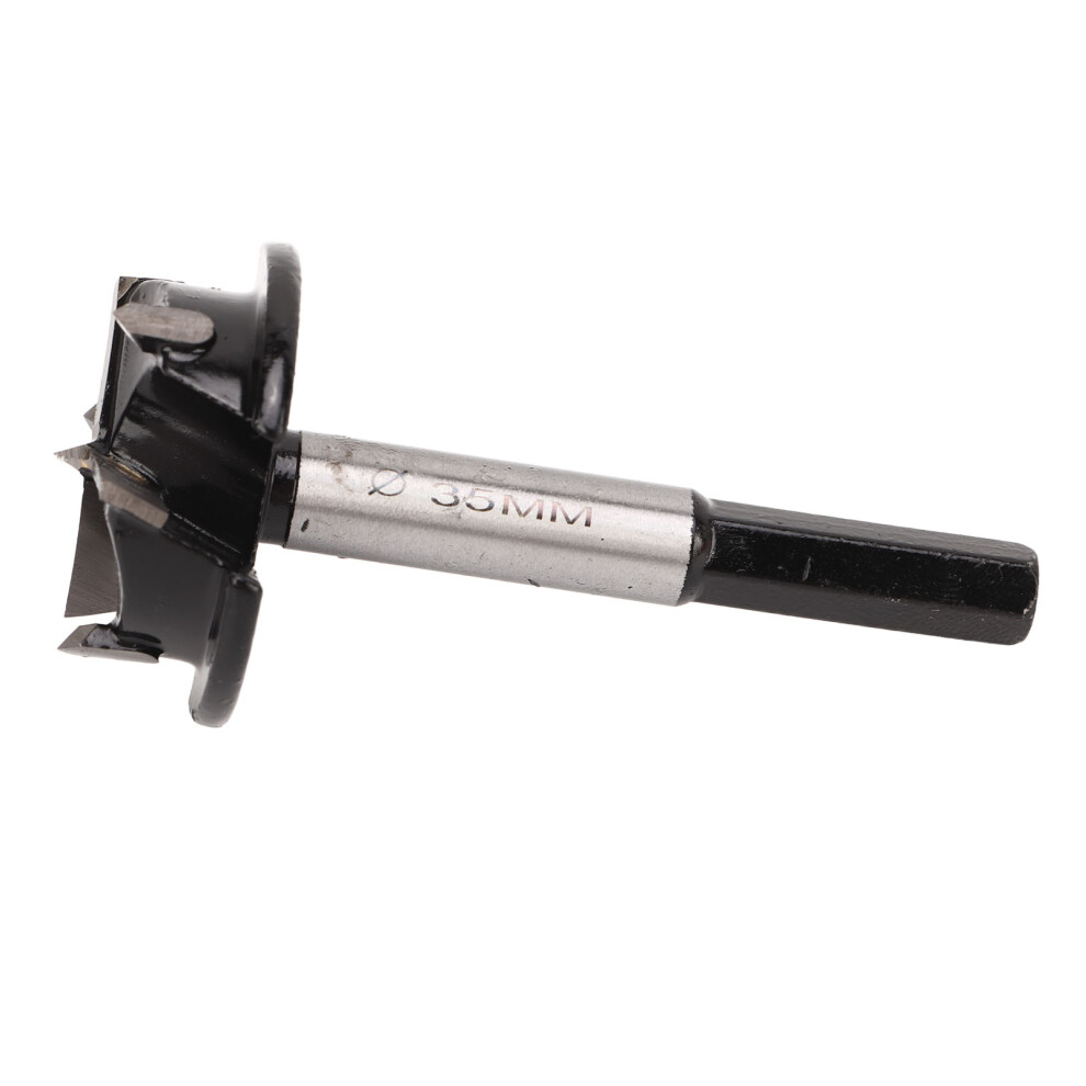 3 Flute 35Mm Hinge Drill Bit Hex Shank For Woodworking & Plastic 8401372085718