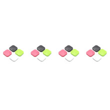 4X Rastreador de Etiquetas Inteligentes Alarma de Localizador GPS para Mascotas para Ninos Rastreador de Llaves Billetera