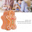 Exquisite Man Shape Candy Storage Tin Box, 250g, 10x7cm 5