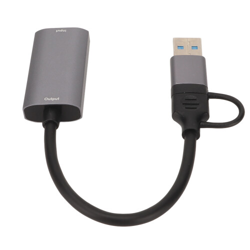 Capture Card For Live Streaming 4K HDMI Input 1080P Output, Wide Compatibility And USB Type C Support For PS5 Xbox Switch PC Mac 1