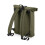 BagBase (One Size, Military Green) BagBase Unisex Recycled Roll-Top Backpack 2