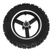 255x80 Electric Scooter Tire with Alloy Disc Brake Rim for Off-Road