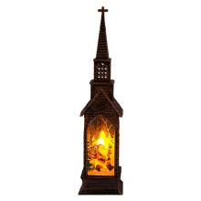 Lanterne d'église du père noël activée par l'eau, ornement de-5