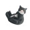 Künstlerische PVC-Katzen-Miniaturfigur, dekoratives-Stil E 1