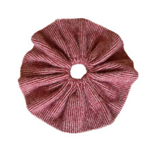 Chouchous tricotés surdimensionnés de Style français,-Rose rouge