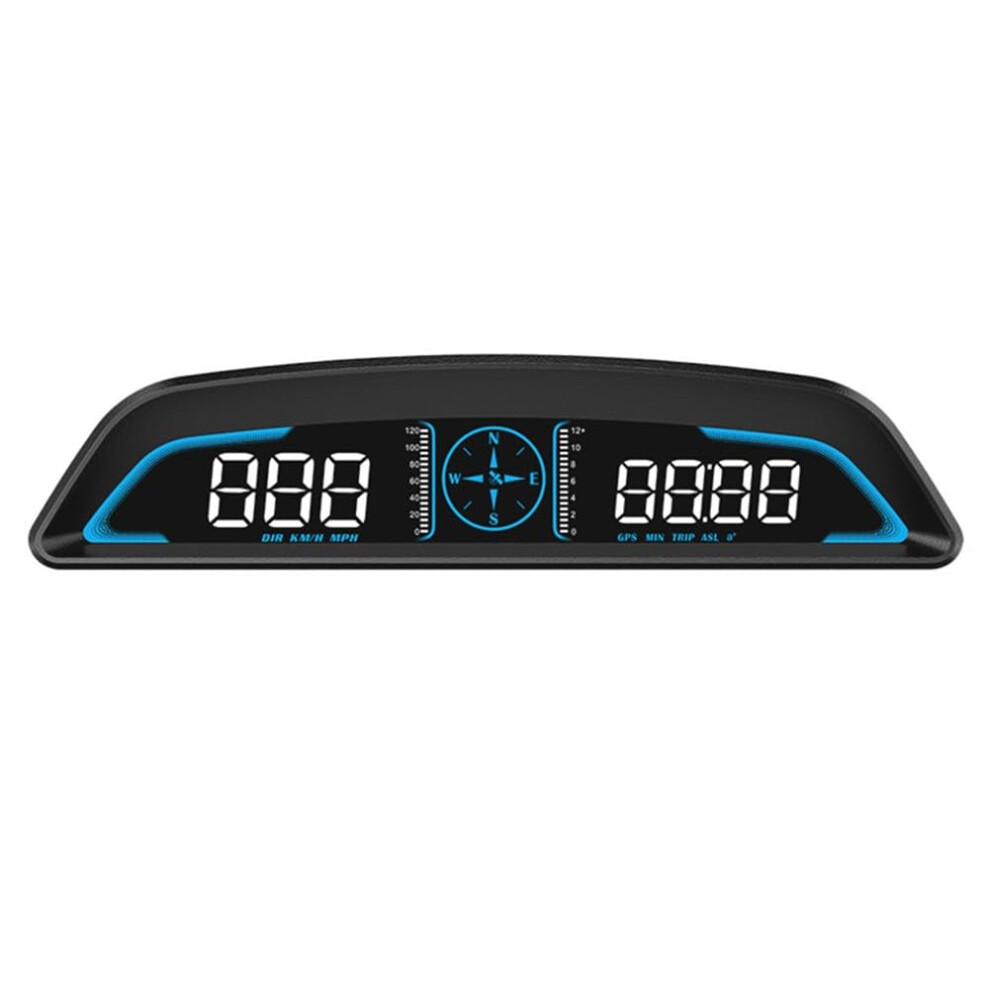 Gps Hud Speedometer For Vehicles Automatic Brightness And Overspeed Alerts For Safer Driving 9426802545920