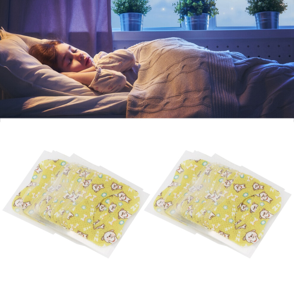 40pcs Kids Sleep Mouth Tape, Soft Cotton Breath Patches, Snoring Relief