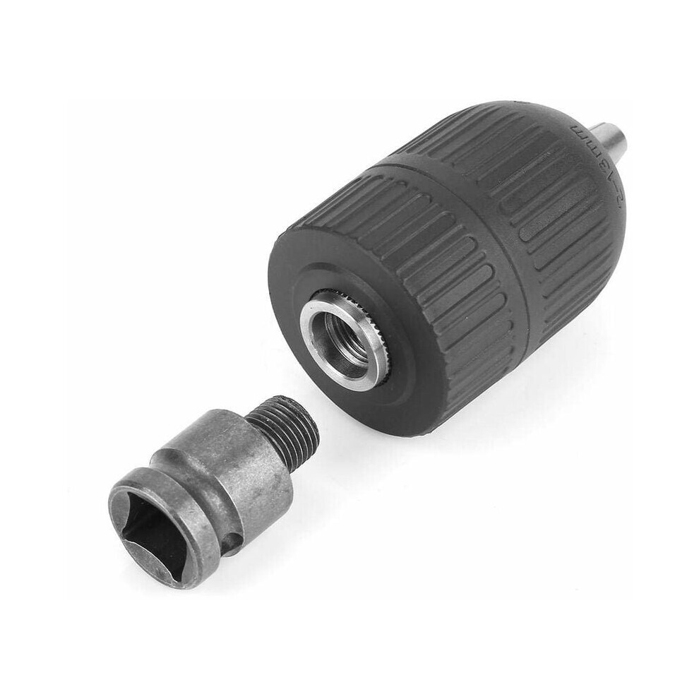 Self Tighten Adaptor For Adjustable Clamping Range, Secure Connection With Quick Installation, Keyless Drill Chuck High Precision Threads For 9358999467115