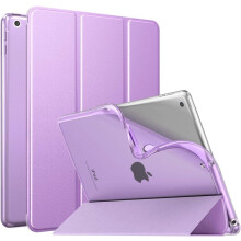 Skyddsfodral för 10,2-tums iPad, trippelvikbar design möjliggör bekväm skrivning och betraktningsvinklar, automatisk sömn- och