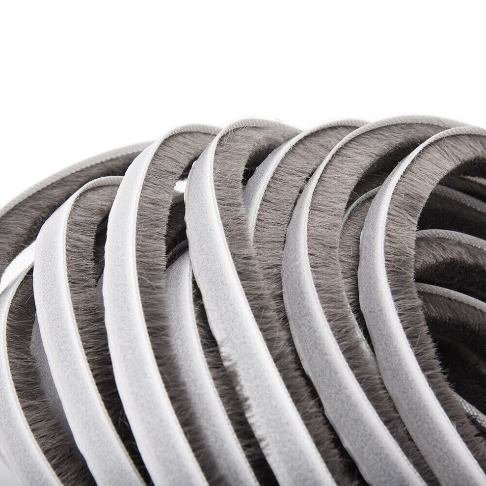 Windproof Dustproof Weather Strip For Sliding Doors, Self Adhesive Weather Stripping With Waterproof Strong Adhesive And Cold And Heat Resistance, 9340959617685