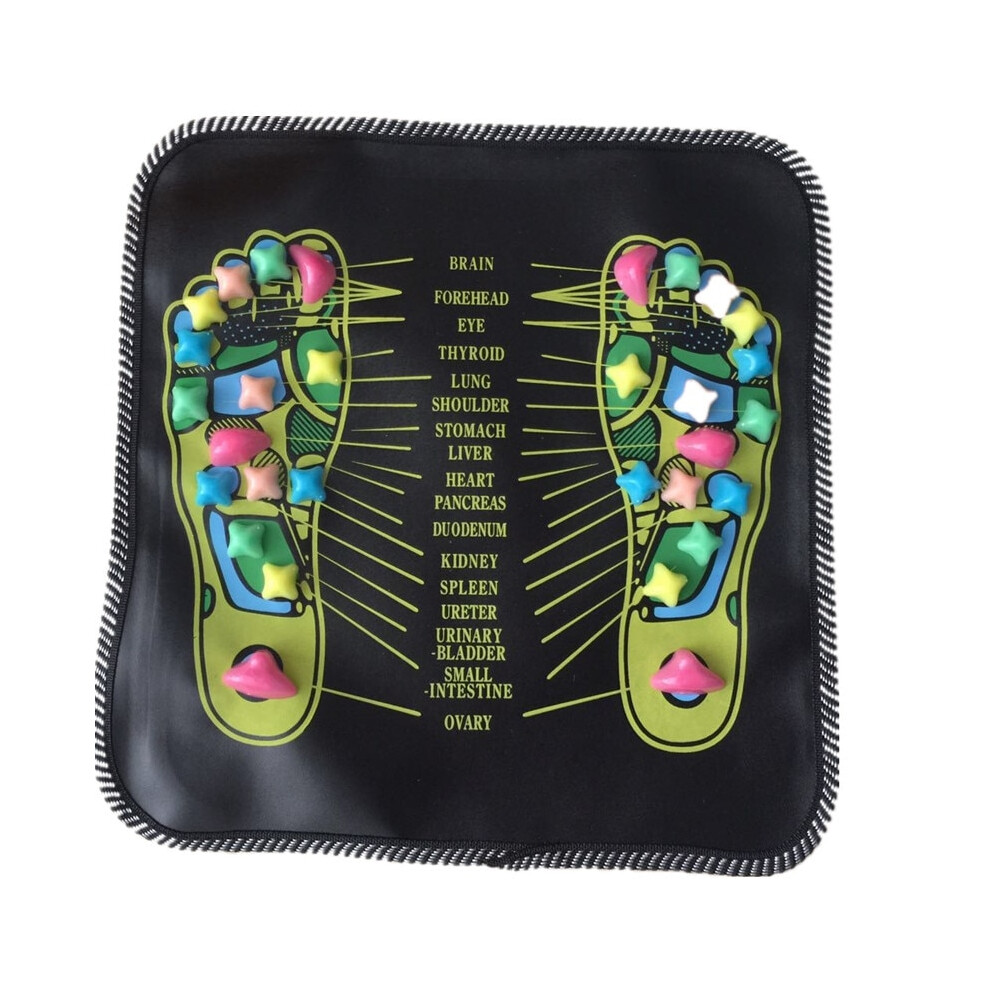 Versatile Reflexology Foot Massager Mat, Promotes Body Circulation And Easy-to-use Design For Pain Relief Anytime Anywhere