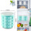 Ice Sculptor Deluxe Ice Cube Maker, Μεγάλος Κάδος Πάγου Σιλικόνης, Genius Κατακράτησης Πάγου, 2