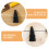 Black Rubber Grommets Cable Cord Wire Protection Sleeve Fireproof 10