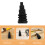 Black Rubber Grommets Cable Cord Wire Protection Sleeve Fireproof 8
