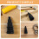 Black Rubber Grommets Cable Cord Wire Protection Sleeve Fireproof 9
