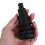 Black Rubber Grommets Cable Cord Wire Protection Sleeve Fireproof 4