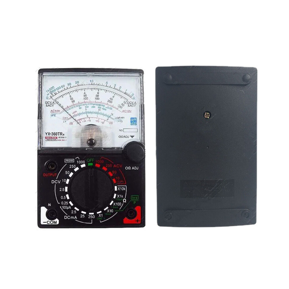 Pointer Multimeter Ammeter Voltmeter Ohmmeter With Probes Yxâ360TreâLâB 7641372095947