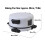 220V Home Pizza Oven With 30cm Observation Window Temperature 3
