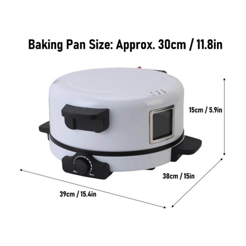 220V Home Pizza Oven With 30cm Observation Window Temperature 2