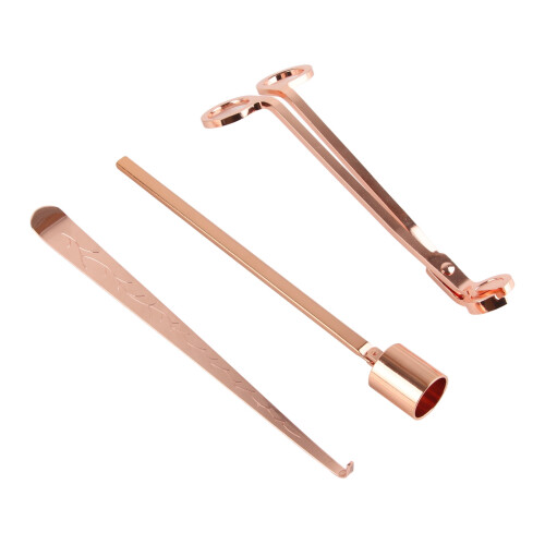Kerzenzubehör-Set, Edelstahl, 1