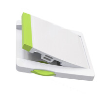 Green Plastic Sliding Glass Door Child Lock – Punch-Free Baby Safety Lock