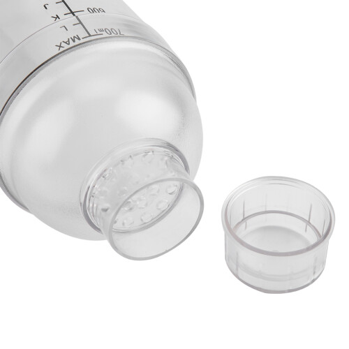 DURABLE Drink Shaker for Bartending, Cocktail Shaker Set with Removable Lid, Measuring Jigger Drink Mixed Hand Shaker Tools Featuring Clear Scale, 2