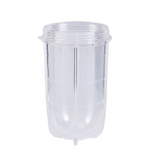 Blenderbeker voor Magic Bullet, compatibel met Magic Bullet vervangingsonderdelen, hoge transparante kan van 473 ml (16 oz) met duurzaam ontwerp,