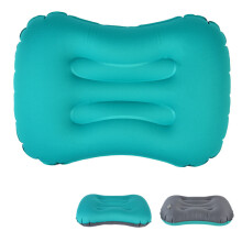 Sleep Well Everywhere, Ultralight Packable Inflatable Camping Pillow For Travelers, Ergonomic Design Non-slip Soft Elastic Fabric, Quick Inflate