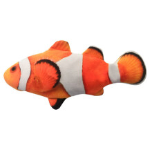Leksak för husdjur, genomskinlig, bedårande fisk, interaktiv kattleksak för stimulering av jaktinstinkt, säkra, giftfria, hållbara material för