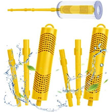 Crystal Clear Spa Stick, Mineral Sanitizer for Hot Tub Reduces Chemical Use in Spas Up To 500 Gallons, Easy Installation (2 Pieces)