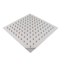 201 Stainless Steel 8-Inch High Pressure Rainfall Shower Head, Silver