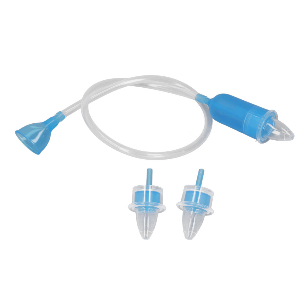 Baby Nasal Aspirator With Hygiene Filters, Interchangeable Tip Soft Purtex Tip Clinically Tested Safe And Gentle Ear Syringe Set With Extended