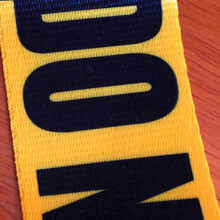 Flexible Guitar Strap: Yellow Pattern Comfortable Fit for All Guitars