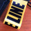 Flexible Guitar Strap: Yellow Pattern Comfortable Fit for All Guitars 6