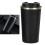 Reise-Kaffeebecher 510 ml 304/201 Edelstahl Schwarz 1