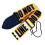 Flexible Guitar Strap: Yellow Pattern Comfortable Fit for All Guitars 4
