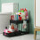 Large Capacity Under Sink Organizer, Black, PP Material, Slide-Out Baskets 11
