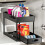 Large Capacity Under Sink Organizer, Black, PP Material, Slide-Out Baskets 7