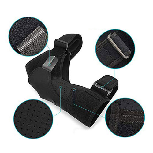Adjustable Breathable Neoprene Shoulder Brace Support 50x23cm 2