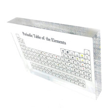 Acryl-Periodensystem-Display mit 85 Elementen im