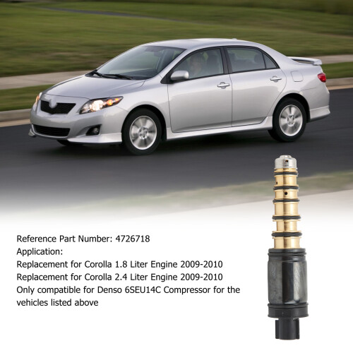 Reliable AC Control Valve for Toyota Corolla 1.8L Models Climate Control System 2