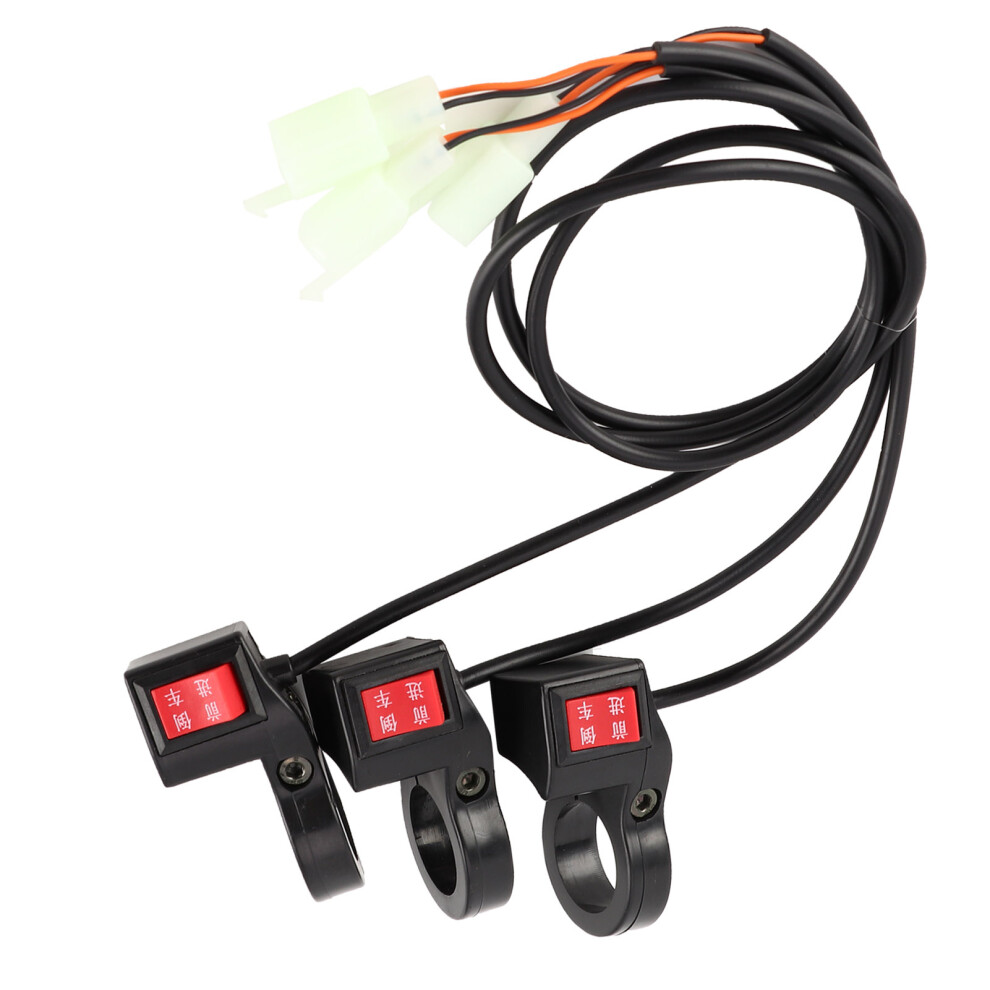 3Pcs Handlebar Gear Switch For 22Mm Electric Scooter And E-Bike 3761378929597