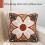 Geometric Tufted Cushion Case Cotton Linen Fabric Artistic-D 5