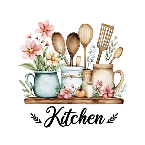 Kitchen Quotes Wall Decors Sticker Removable DIY Wall-SCQ149