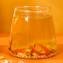 Orange Peel Ginger Rice Tea 300g Canned Shredded Ginger Flower Health Preservation