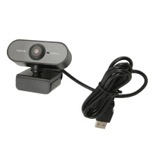 HD-Webcam mit breiter Kompatibilität und automatischer Lichtkorrektur, Full-HD-1080p-Videokamera mit geräuschunterdrückendem Mikrofon,